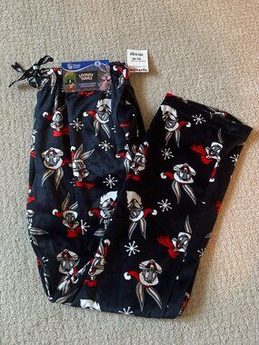 NWT Looney Tunes Bugs Bunny Pajama Pants